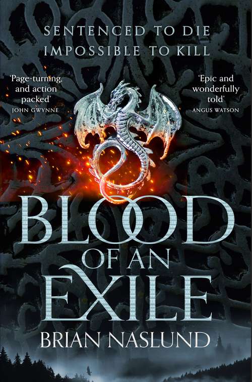 Book cover of Blood of an Exile (Dragons of Terra #1)