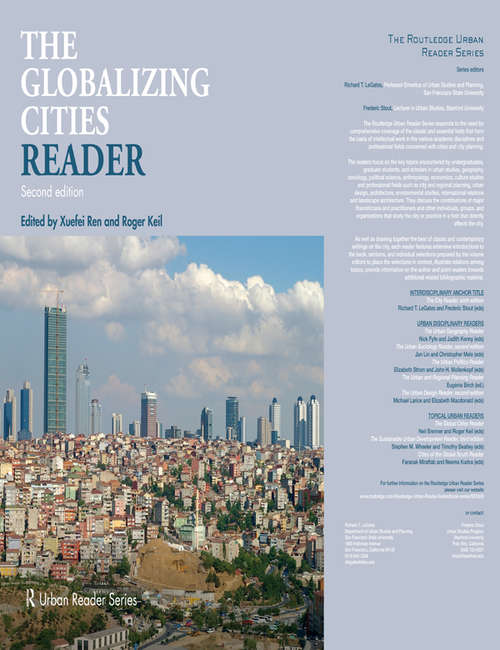 Book cover of The Globalizing Cities Reader (2) (Routledge Urban Reader Series)