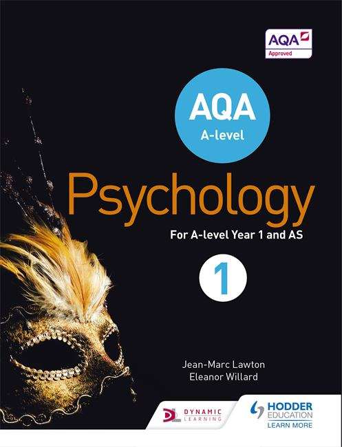 Book cover of AQA A Level Psychology (PDF)