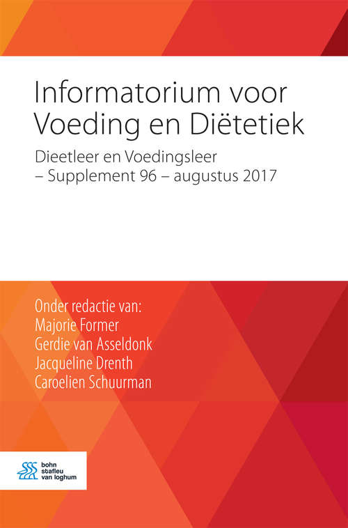 Book cover of Informatorium voor Voeding en Diëtetiek: Dieetleer en Voedingsleer - Supplement 96 - augustus 2017