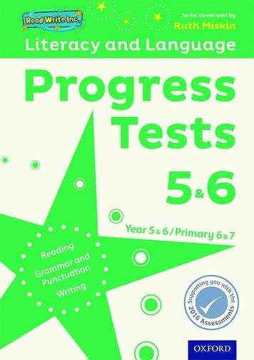 Book cover of Read Write Inc. Literacy and Language: Years 5&6 Progress Tests 5&6 (Read Write Inc Ser.)
