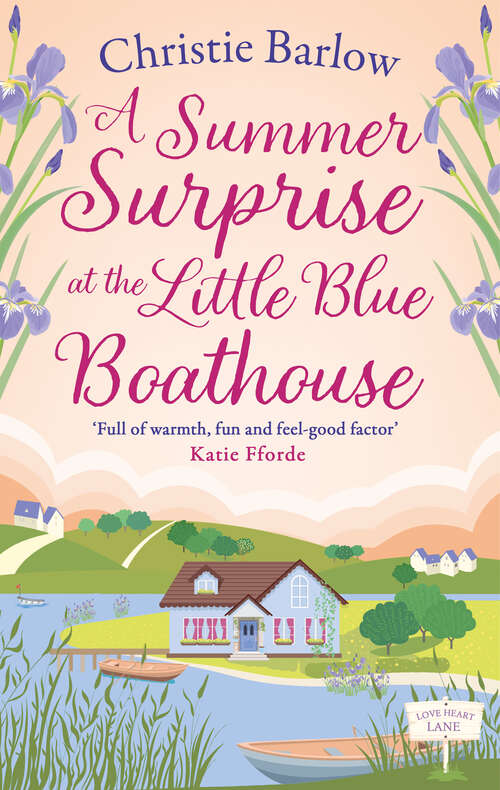 Book cover of A Summer Surprise at the Little Blue Boathouse (Love Heart Lane #11)