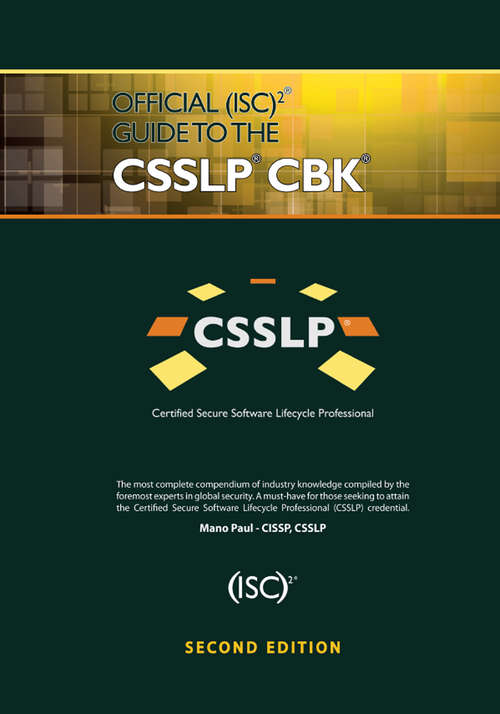 Book cover of Official (ISC)2 Guide to the CSSLP CBK (2)