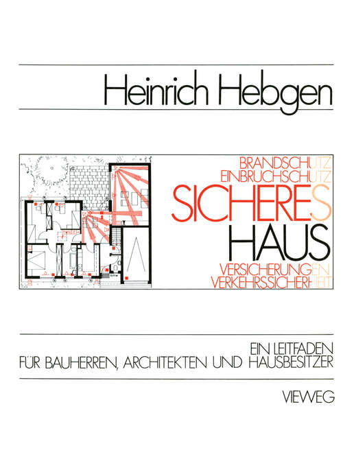 Book cover of Sicheres Haus (1980)