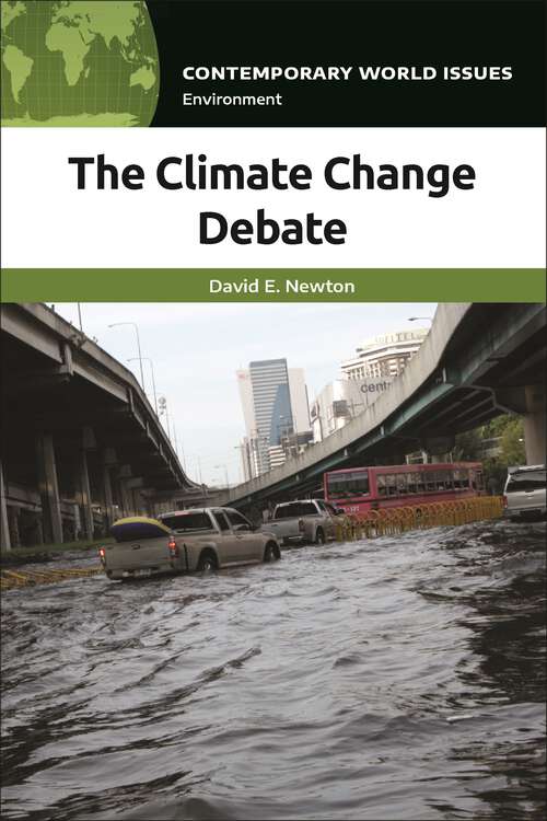 Book cover of The Climate Change Debate: A Reference Handbook (Contemporary World Issues)