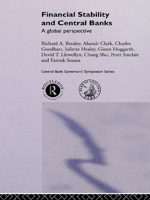 Book cover of Financial Stability and Central Banks: A Global Perspective (Central Bank Governor's Symposium Ser.)