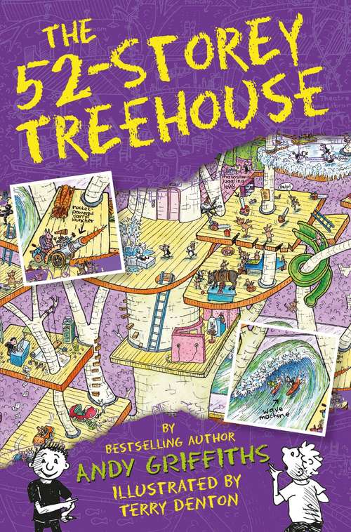 Book cover of The 52-Storey Treehouse (The Treehouse Books #4)