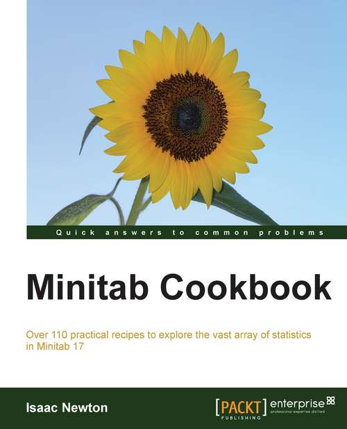 Book cover of Minitab Cookbook