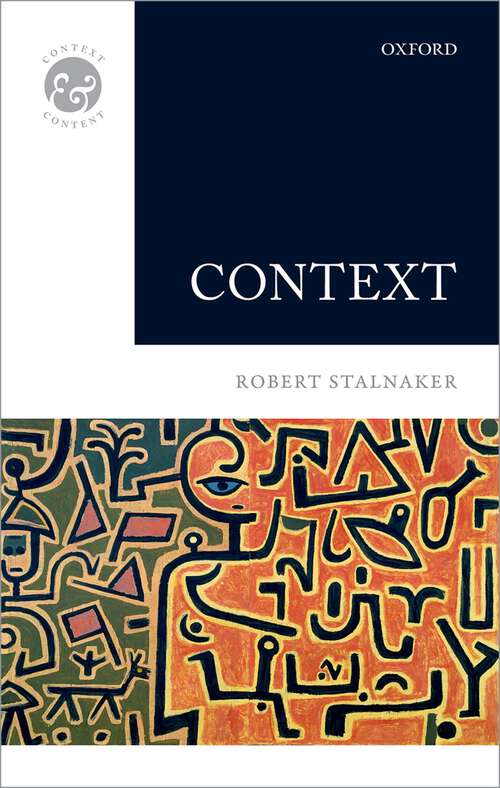 Book cover of Context (Context & Content)