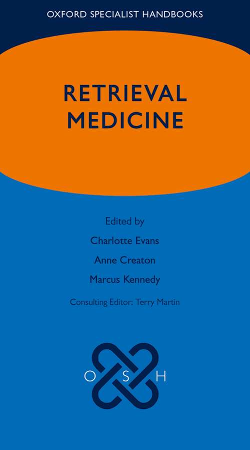 Book cover of Retrieval Medicine (Oxford Specialist Handbooks)