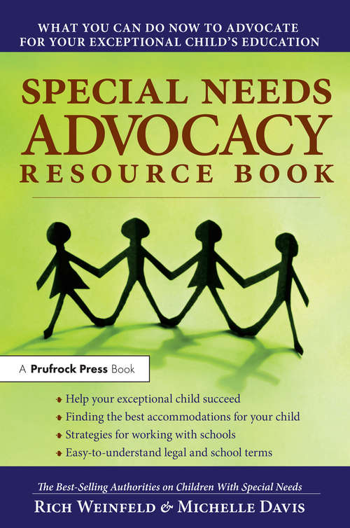 Book cover of Special Needs Advocacy Resource