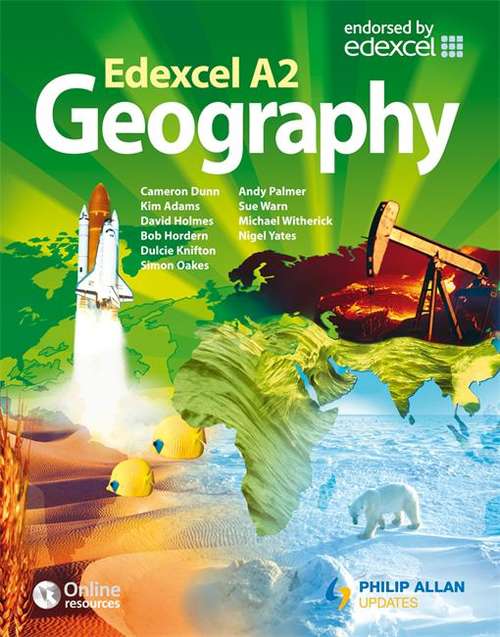 Book cover of Edexcel A2 Geography: Textbook (PDF)