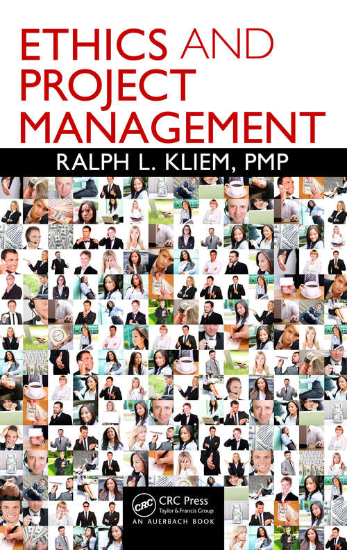 Book cover of Ethics and Project Management