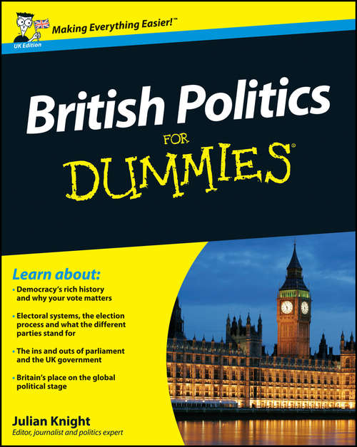 Book cover of British Politics For Dummies (2)