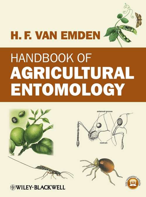 Book cover of Handbook of Agricultural Entomology