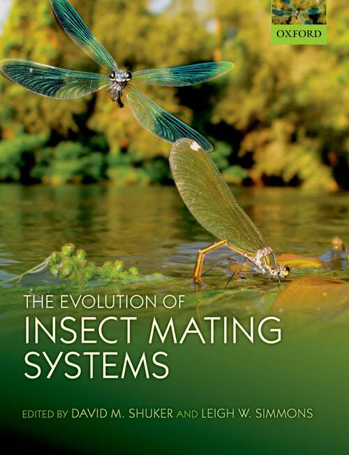 Book cover of The Evolution of Insect Mating Systems