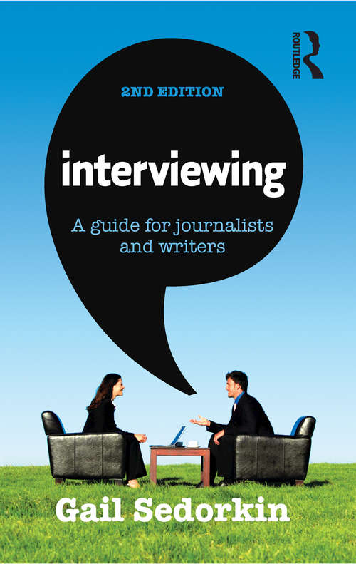 Book cover of Interviewing: A guide for journalists and writers (2)