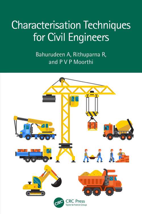 Book cover of Characterisation Techniques for Civil Engineers