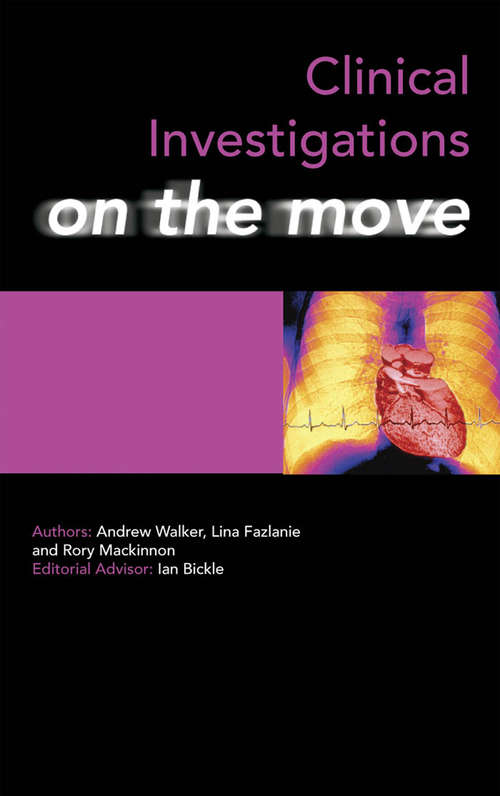 Book cover of Clinical Investigations on the Move