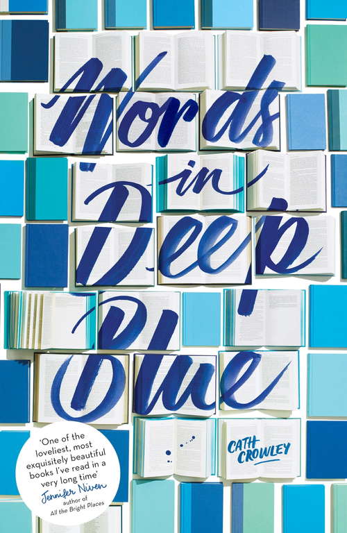 Book cover of Words in Deep Blue