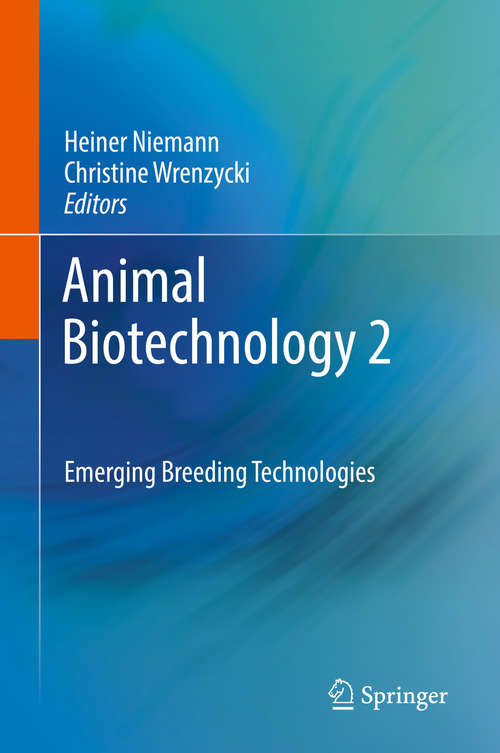Book cover of Animal Biotechnology 2: Emerging Breeding Technologies (1st ed. 2018)