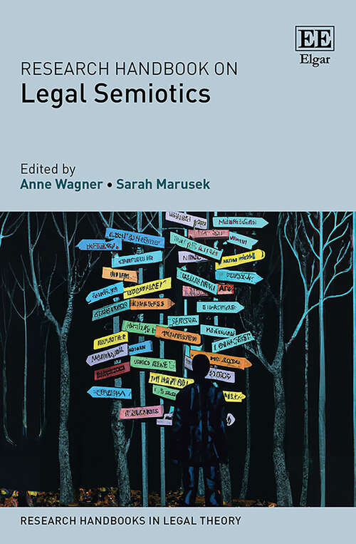 Book cover of Research Handbook on Legal Semiotics (Research Handbooks in Legal Theory series)