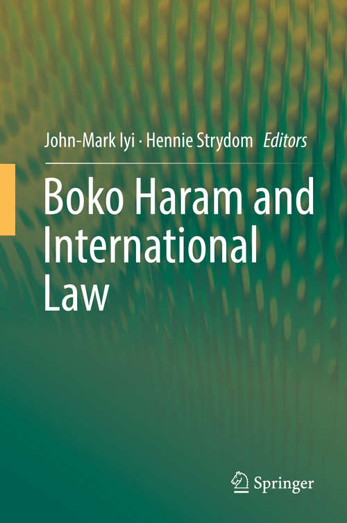 Book cover of Boko Haram and International Law