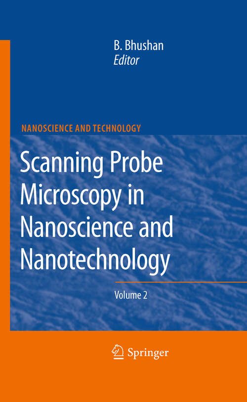 Book cover of Scanning Probe Microscopy in Nanoscience and Nanotechnology 2 (2011) (NanoScience and Technology)