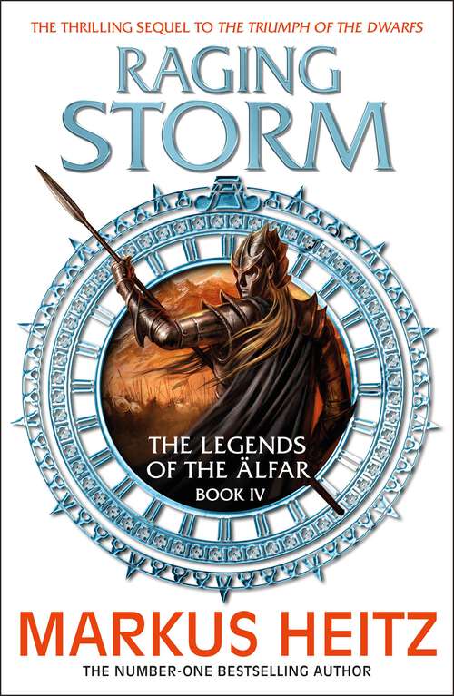 Book cover of Raging Storm: The Legends of the Alfar Book IV (The Legends of the Älfar)