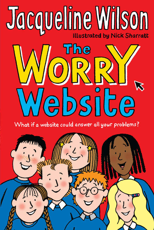 Book cover of The Worry Website