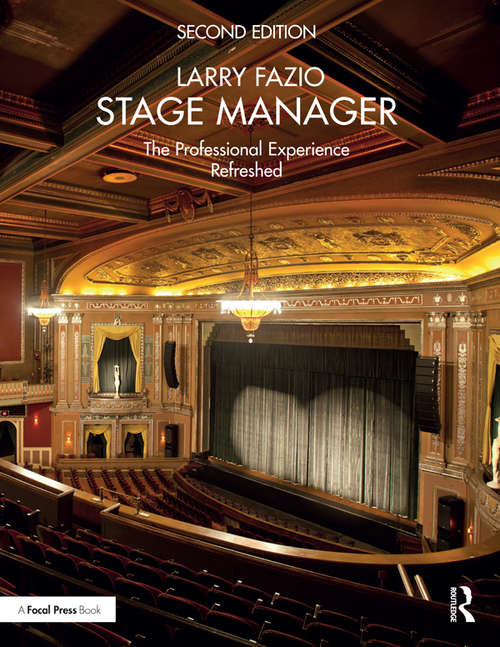 Book cover of Stage Manager: The Professional Experience—Refreshed (2)
