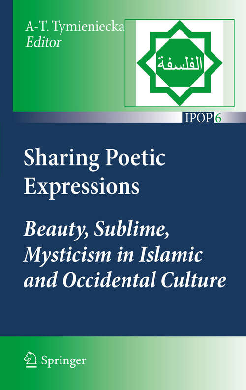Book cover of Sharing Poetic Expressions: Beauty, Sublime, Mysticism in Islamic and Occidental Culture (2011) (Islamic Philosophy and Occidental Phenomenology in Dialogue #6)