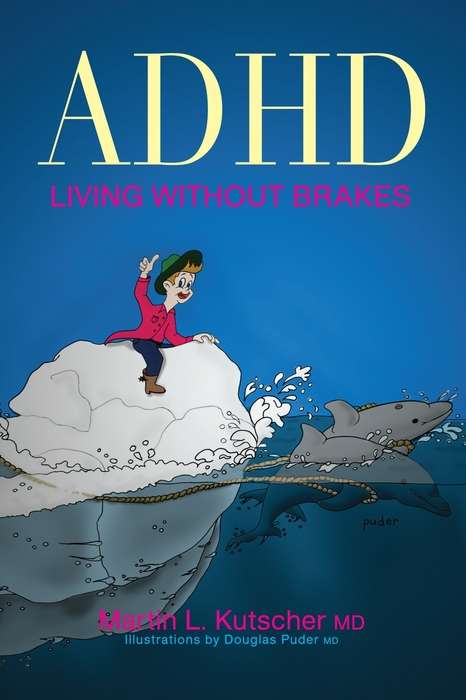 Book cover of ADHD - Living without Brakes