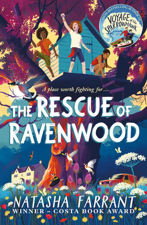 Book cover of The Rescue of Ravenwood: From Costa Award-Winning author of Voyage of the Sparrowhawk (Main)