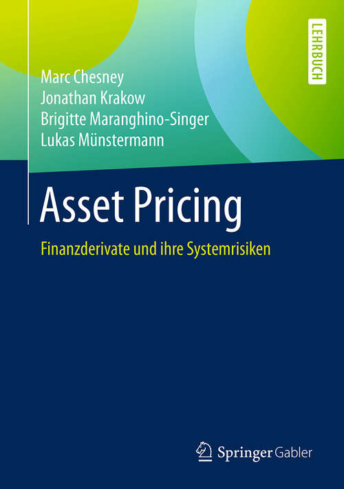 Book cover of Asset Pricing: Finanzderivate und ihre Systemrisiken