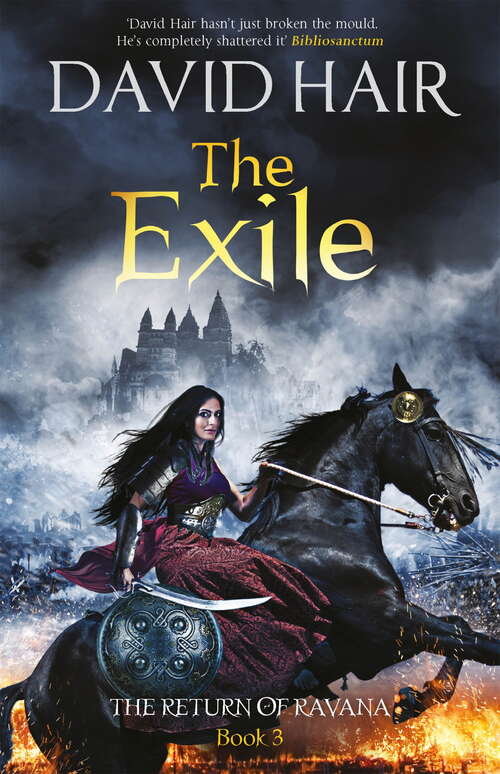 Book cover of The Exile: The Return of Ravana Book 3 (The Return of Ravana #3)