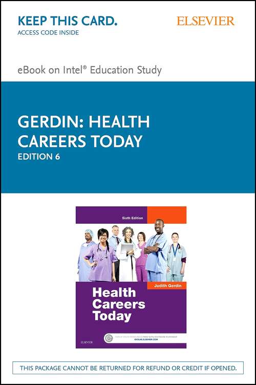 Book cover of Health Careers Today - E-Book: Instructor's Resource Kit (3)