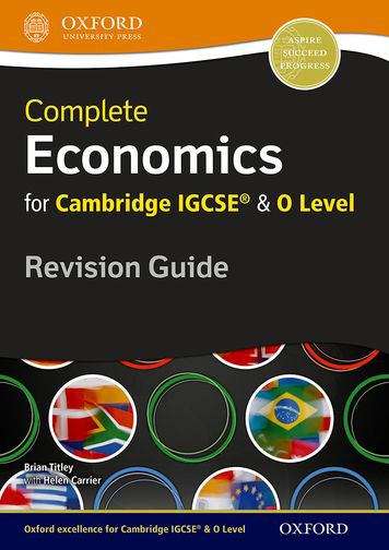 Book cover of Economics For Cambridge IGCSE And O Level (PDF)