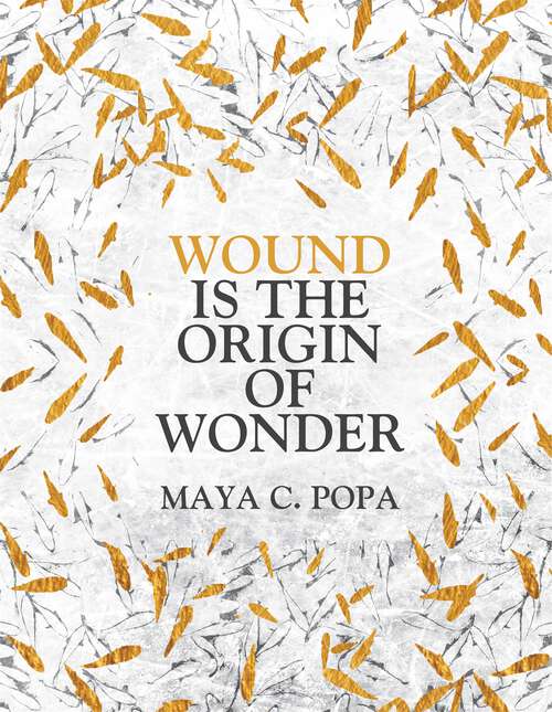 Book cover of Wound is the Origin of Wonder