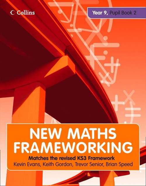 Book cover of New Maths Frameworking: Year 9, Pupil Book 2 (PDF)