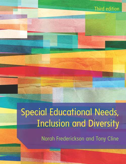 Book cover of EBOOK: Special Educational Needs, Inclusion and Diversity (UK Higher Education OUP  Humanities & Social Sciences Education OUP)