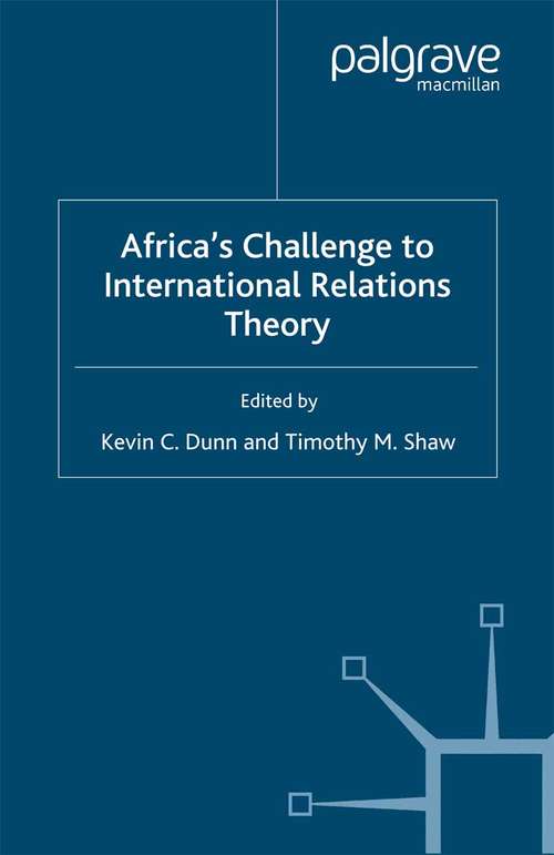Book cover of Africa's Challenge to International Relations Theory (2001) (International Political Economy Series)