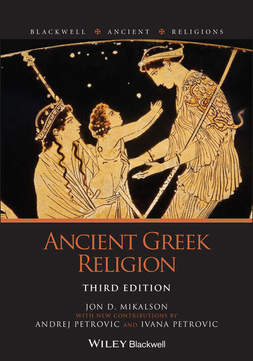 Book cover of Ancient Greek Religion (3) (Blackwell Ancient Religions)