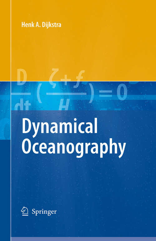 Book cover of Dynamical Oceanography (2008)
