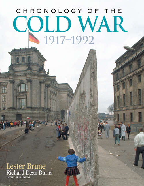 Book cover of Chronology of the Cold War: 1917�1992