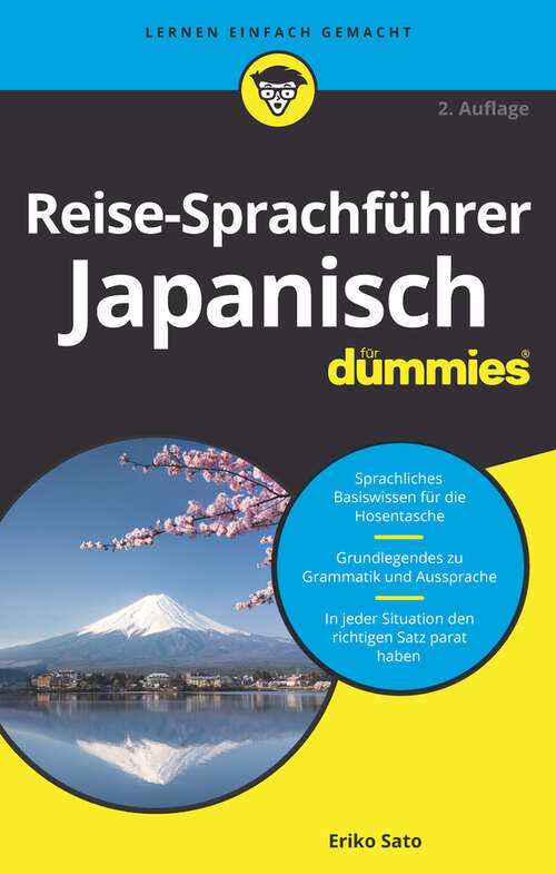 Book cover of Reise-Sprachführer Japanisch für Dummies (2. Auflage) (Für Dummies)