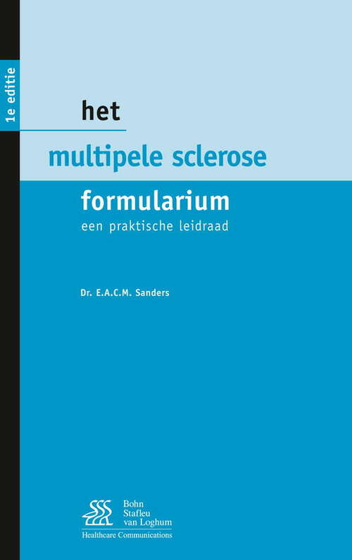 Book cover of Het multiple sclerose formularium: Een praktische leidraad (2008)