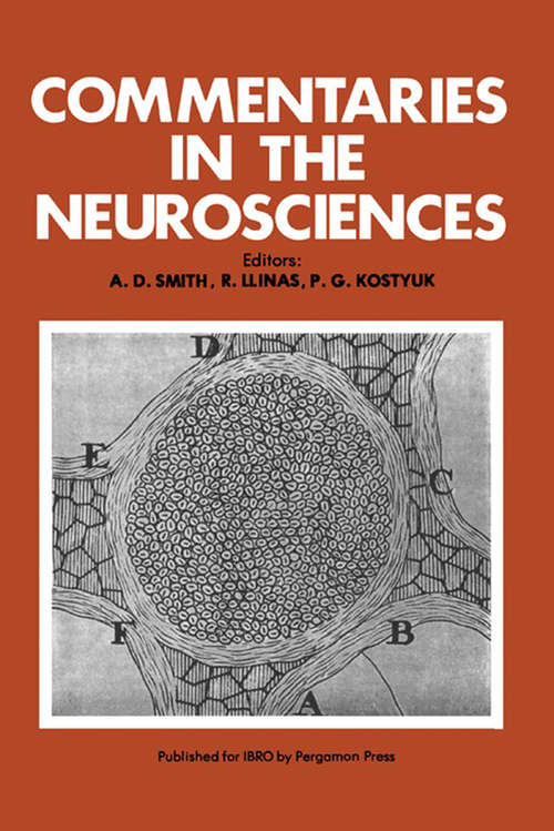 Book cover of Commentaries in the Neurosciences