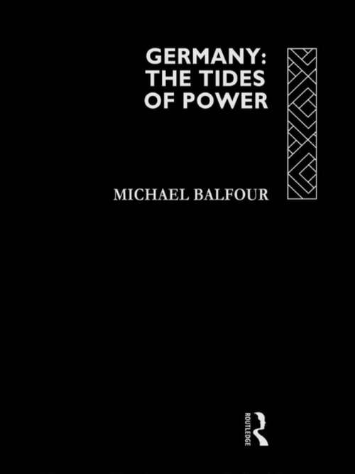 Book cover of Germany - The Tides of Power