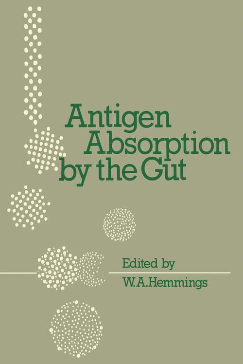 Book cover of Antigen Absorption by the Gut (1978)